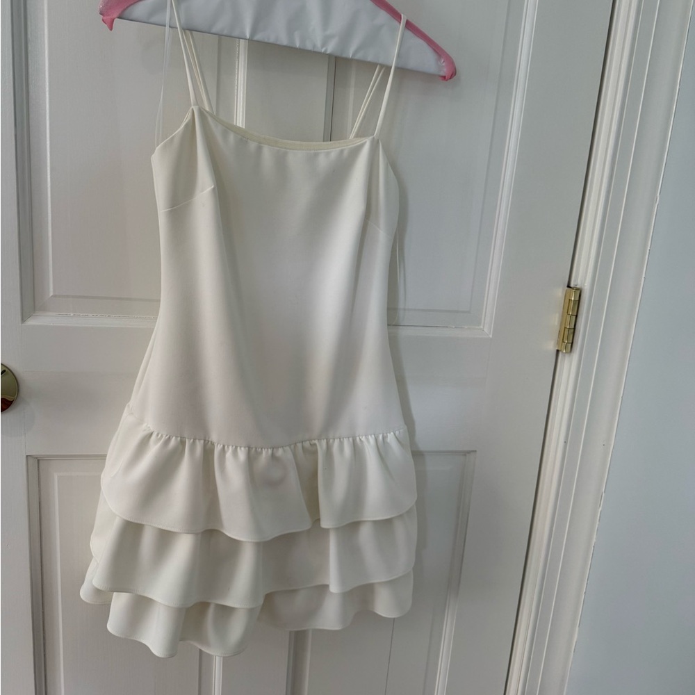 Likely Cream Strappy Dress